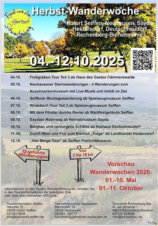 Herbstwanderwochen 2025