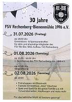 30 Jahre FSV Rechenberg-Bienenmühle 1996 e.V.