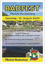 10. 08. 2024<br> Badfest im Ökobad Rechenberg